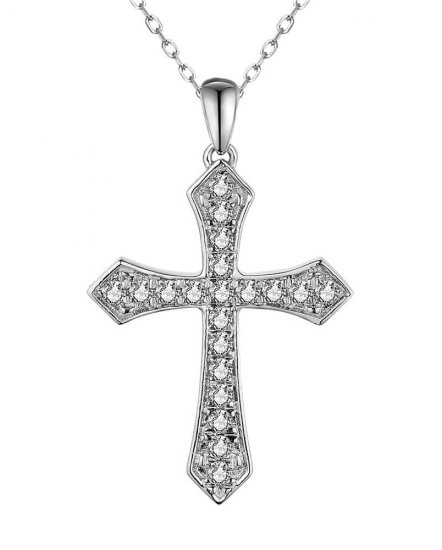 CROSS DIAMOND PENDANT (TP3148)